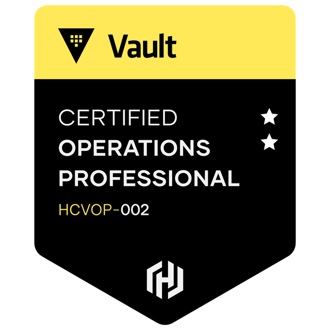 Vault Operations Professional Certificate